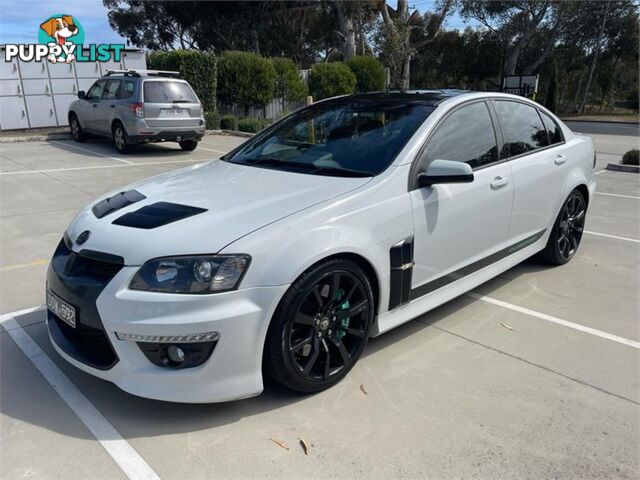 2011 HOLDENSPECIALVEHICLES CLUBSPORT R8SVBLACKEDITION ESERIES3 SEDAN