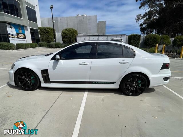 2011 HOLDENSPECIALVEHICLES CLUBSPORT R8SVBLACKEDITION ESERIES3 SEDAN