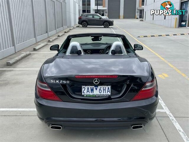 2012 MERCEDES-BENZ SLK250 BE R172 CONVERTIBLE