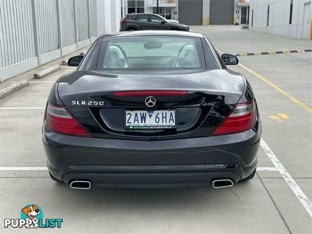 2012 MERCEDES-BENZ SLK250 BE R172 CONVERTIBLE