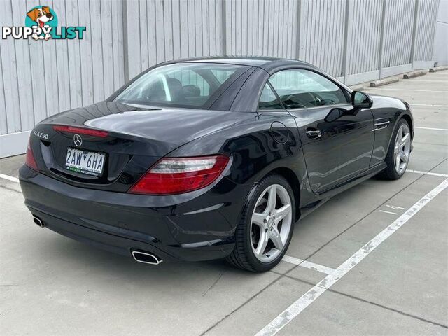 2012 MERCEDES-BENZ SLK250 BE R172 CONVERTIBLE