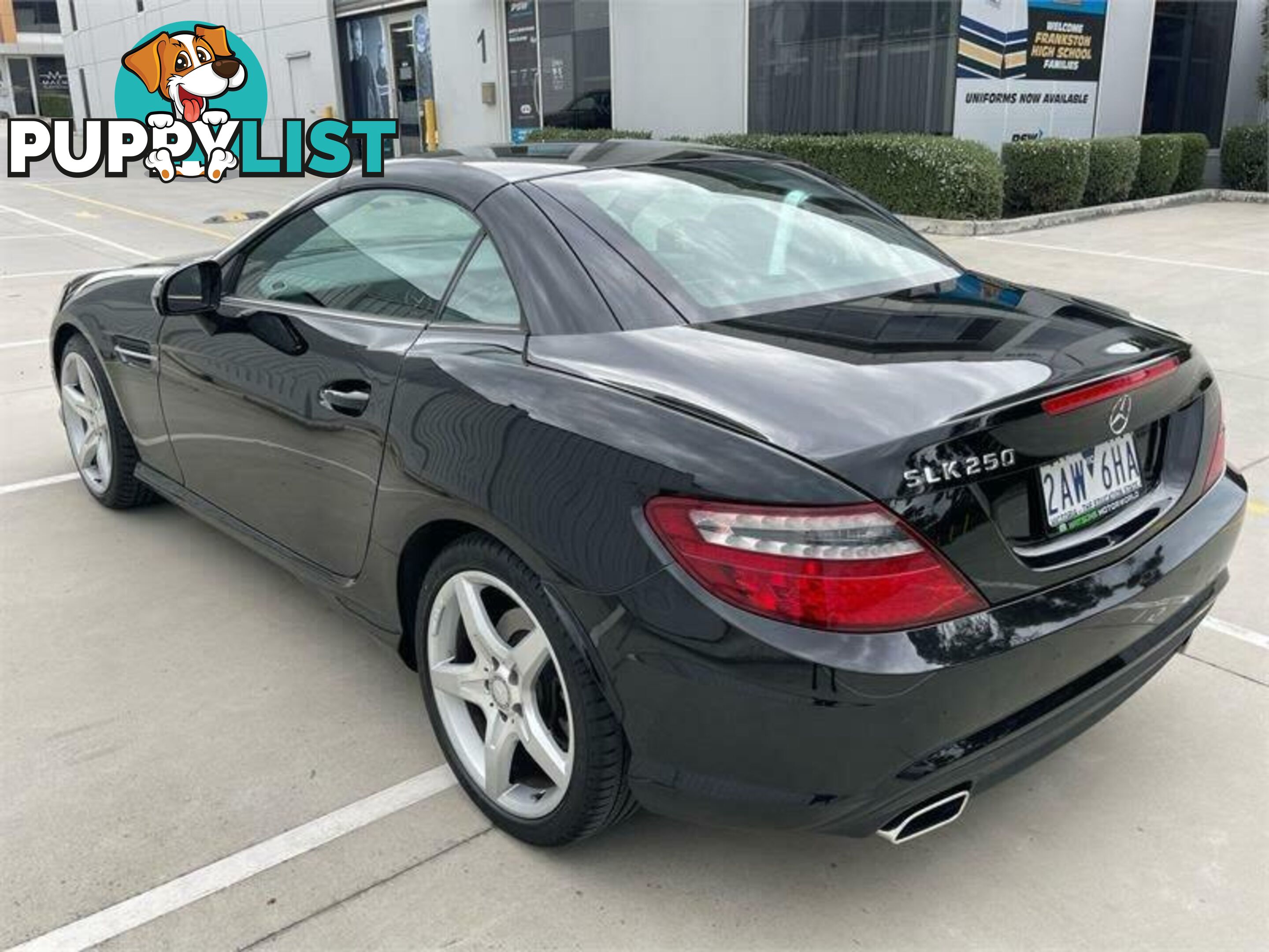 2012 MERCEDES-BENZ SLK250 BE R172 CONVERTIBLE