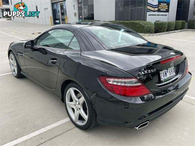 2012 MERCEDES-BENZ SLK250 BE R172 CONVERTIBLE