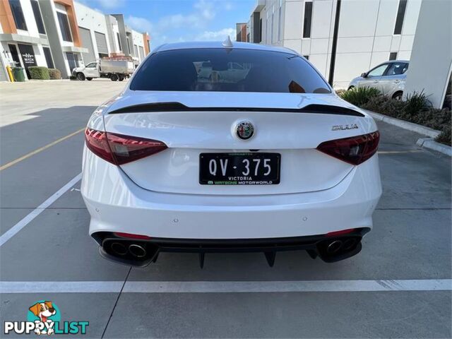 2019 ALFAROMEO GIULIA QUADRIFOGLIO MY19 SEDAN