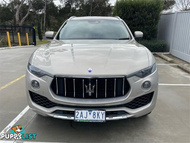 2018 MASERATI LEVANTE  M161MY18 WAGON