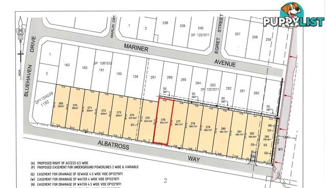 Lot 276 Albatross Way OLD BAR NSW 2430