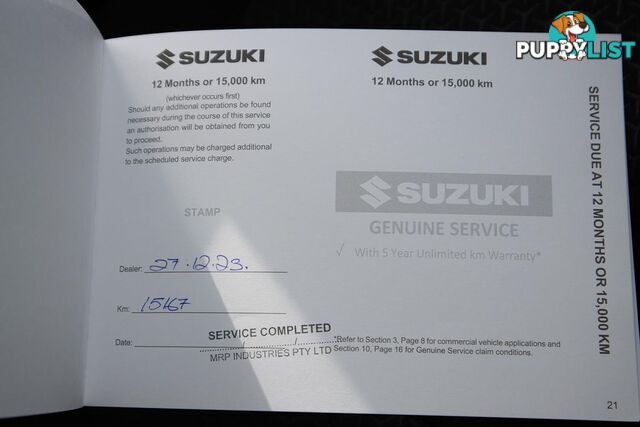 2023 SUZUKI SWIFT GL PLUS AZ SERIES II HATCH