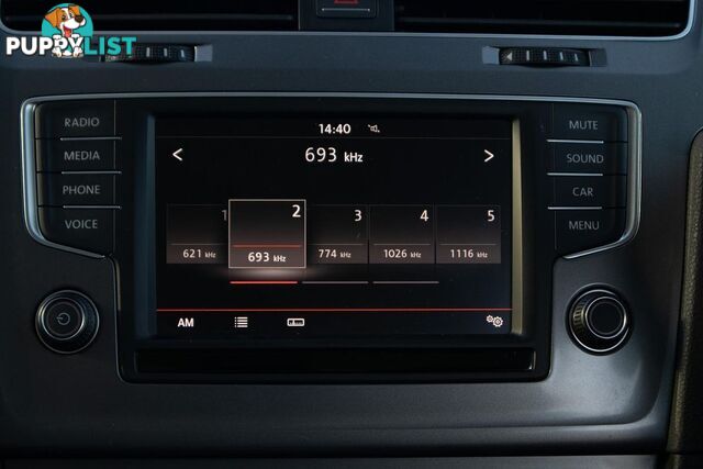 2016 VOLKSWAGEN GOLF 92TSI TRENDLINE 7 HATCH