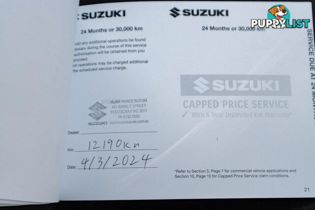 2022 SUZUKI BALENO GLX EW SERIES II HATCH