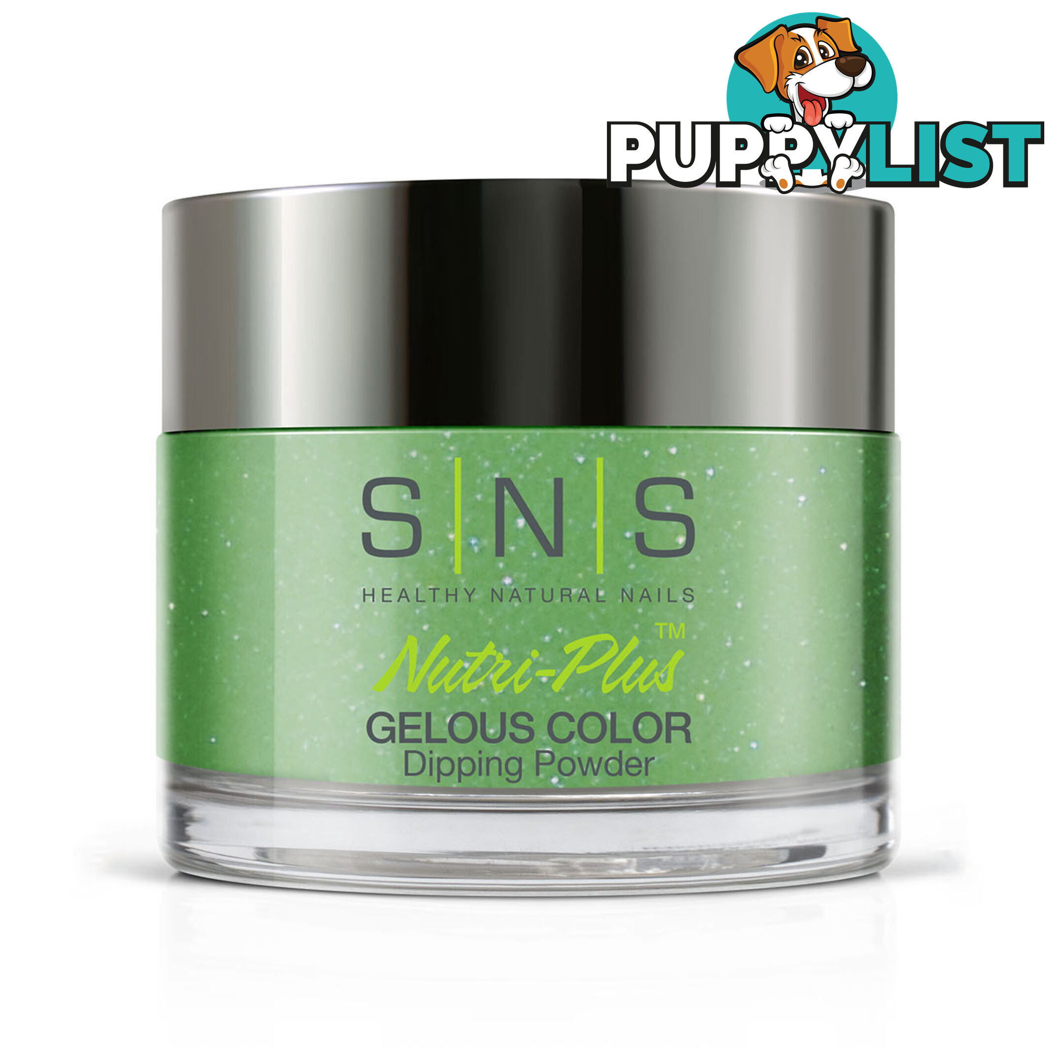 SNS SP02 Gelous Dipping Powder 28g (1oz) Miles Davis Green - 635635734671