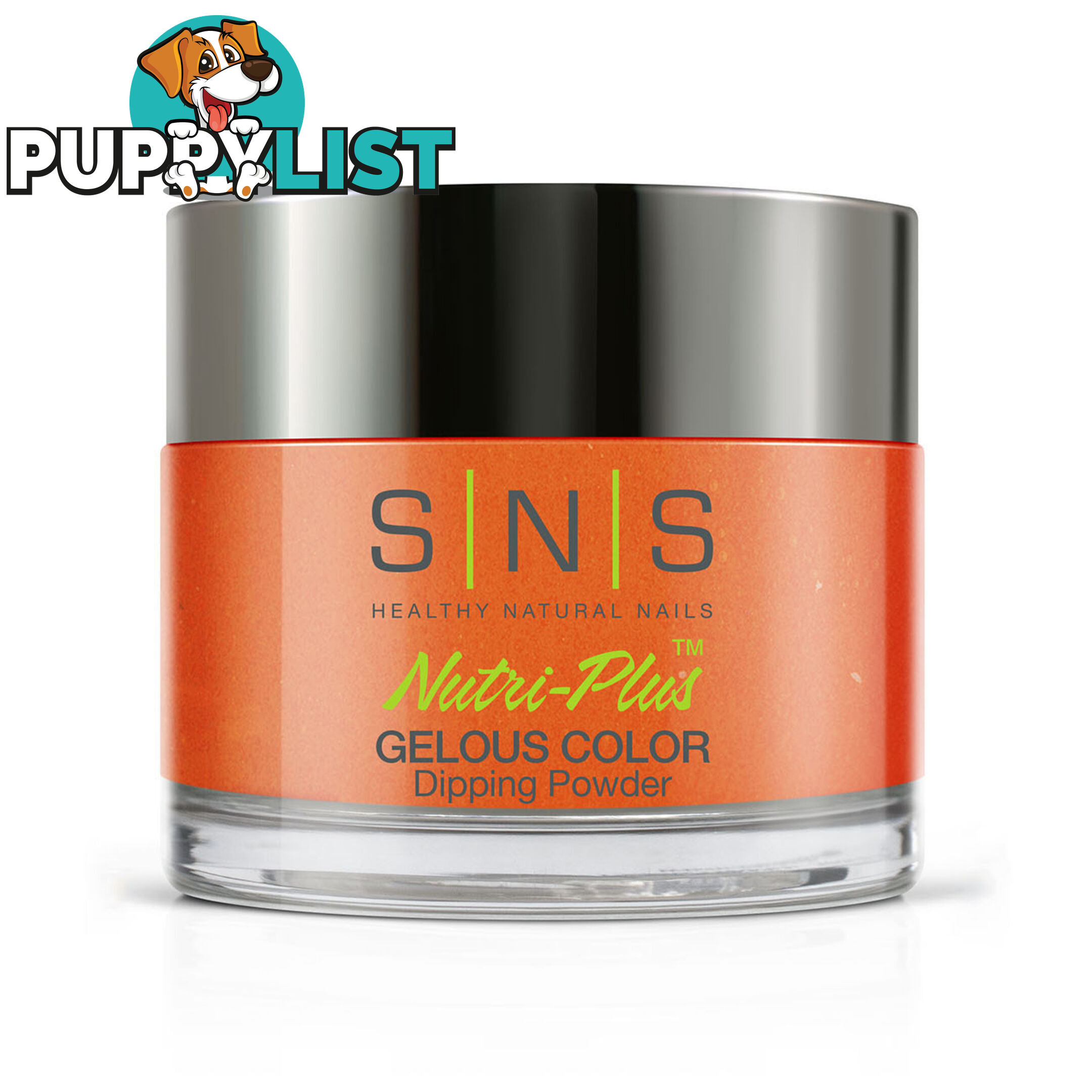 SNS #153 Gelous Dipping Powder 28g (1oz) Prince of Orange - 635635721459