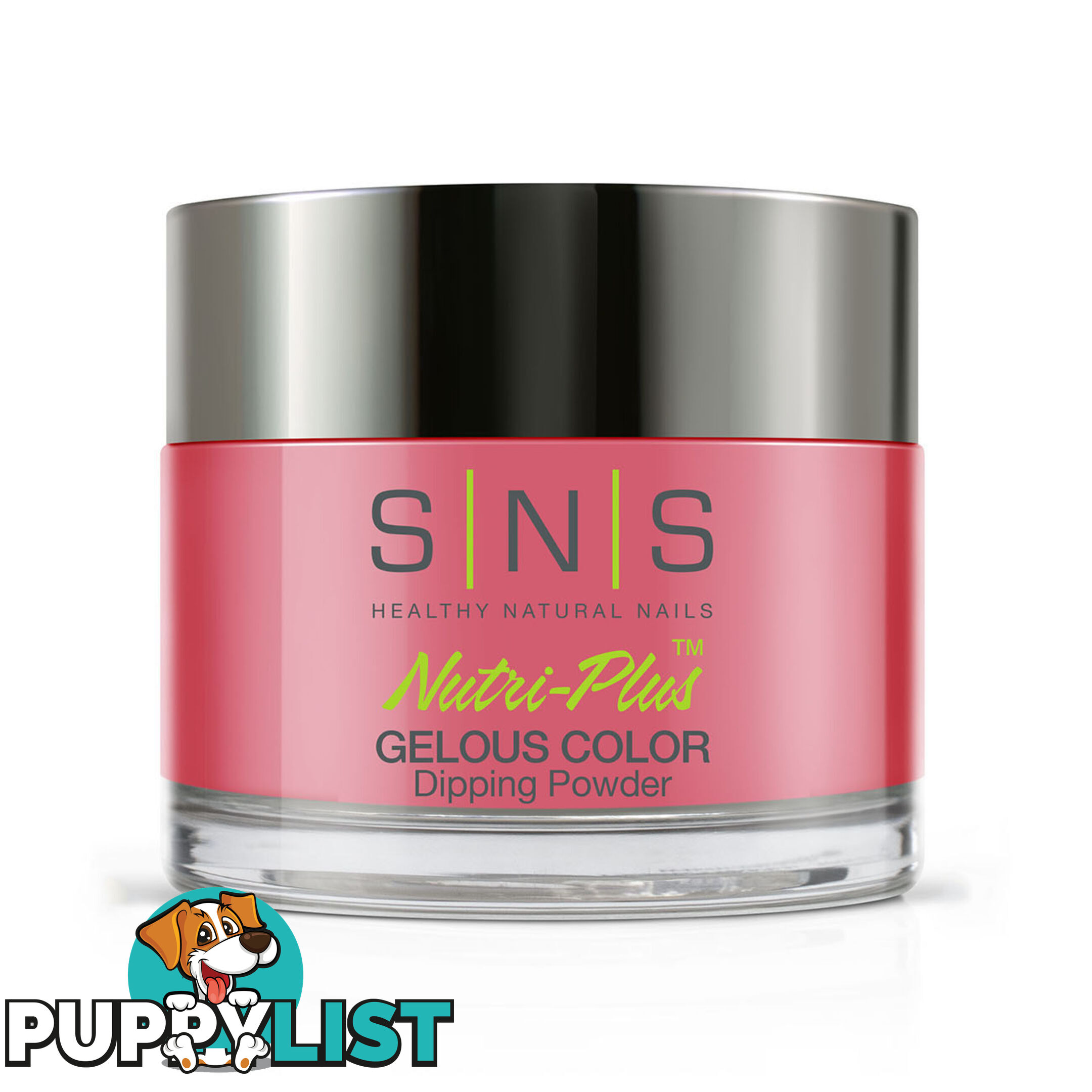 SNS #081 Gelous Dipping Powder 28g (1oz) Tropical Pink - 635635720780