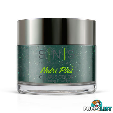 SNS IS31 Gelous Dipping Powder 28g (1oz) Green Velour - 655302824382