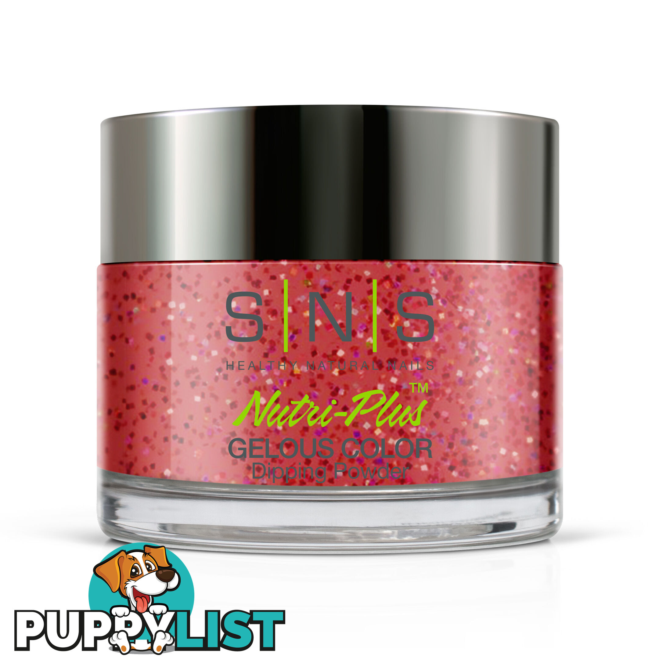 SNS IS34 Gelous Dipping Powder 28g (1oz) Candy Apple - 655302824412