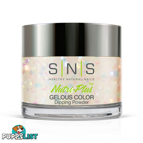 SNS #107 Gelous Dipping Powder 28g (1oz) Angel Dust - 635635721015