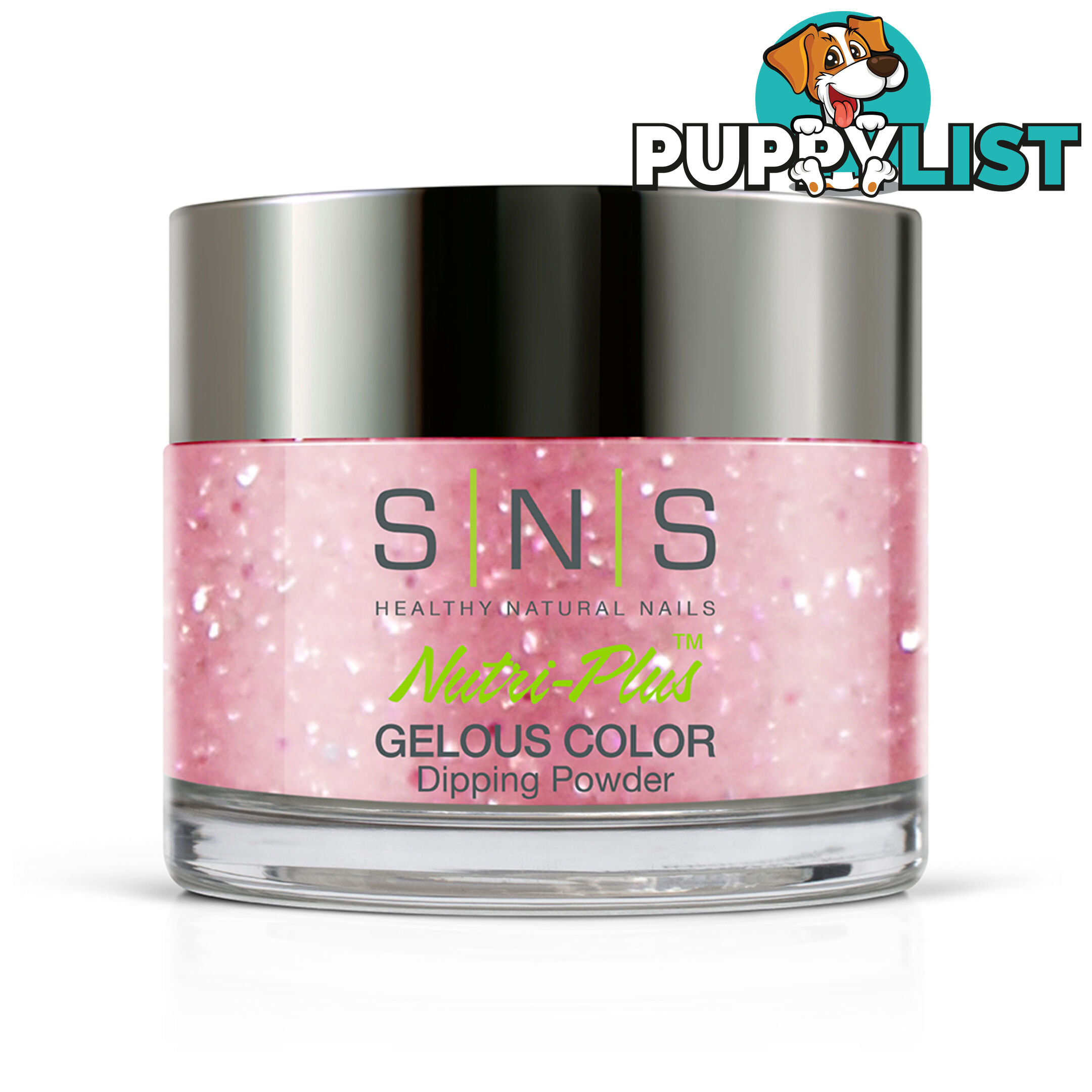 SNS HD07 Gelous Dipping Powder 43g (1.5oz) Blushing Polar Bear - 655302856741