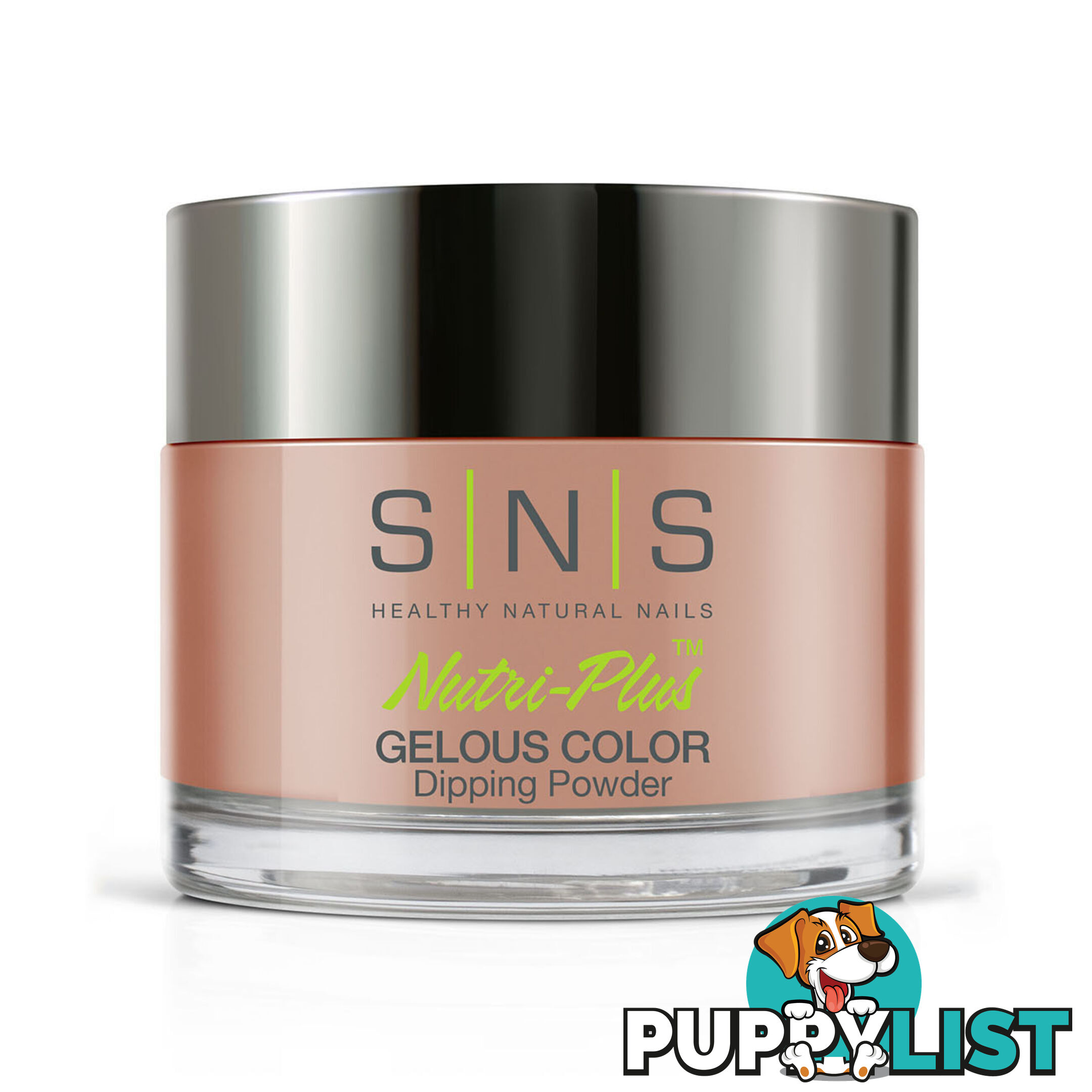 SNS BOS21 Gelous Dipping Powder 28g (1oz) Natural Blush - 635635730079