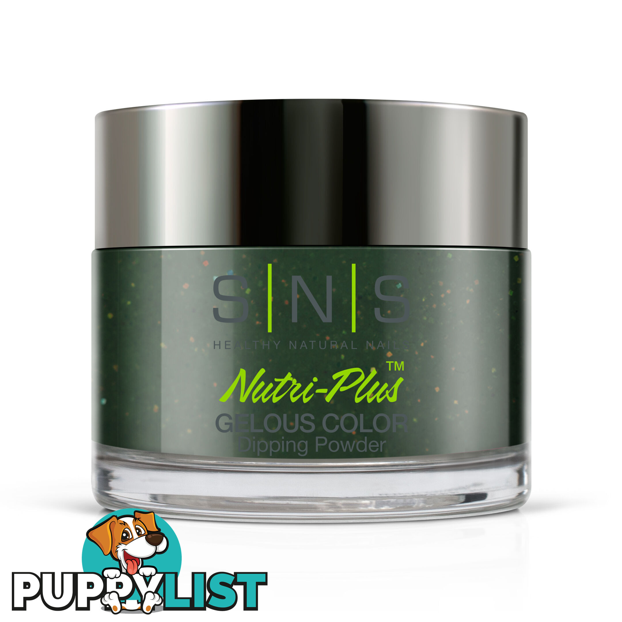 SNS IS02 Gelous Dipping Powder 28g (1oz) Enchanted Forest - 655302824092