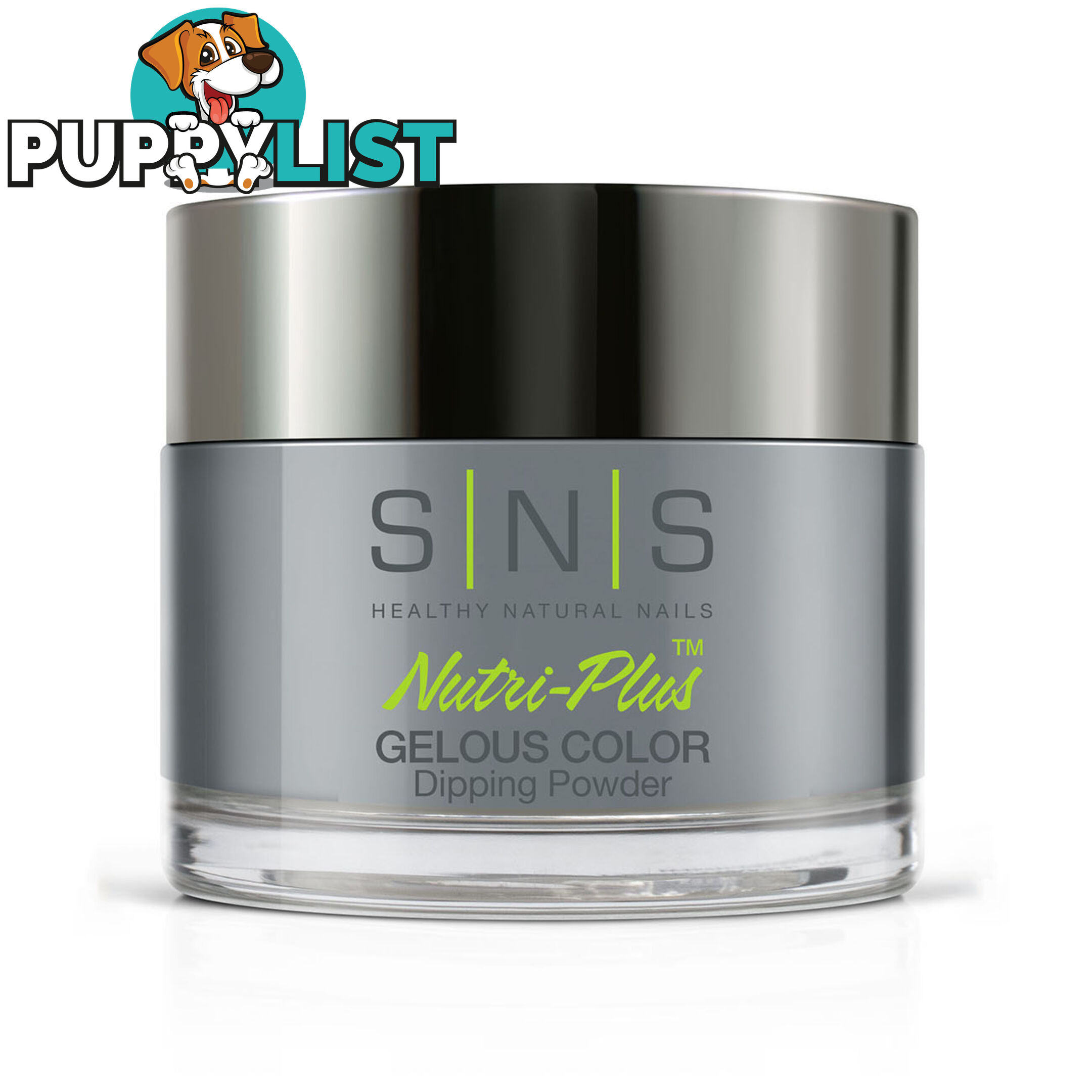 SNS #387 Gelous Dipping Powder 28g (1oz) Blue Steel - 635635737757