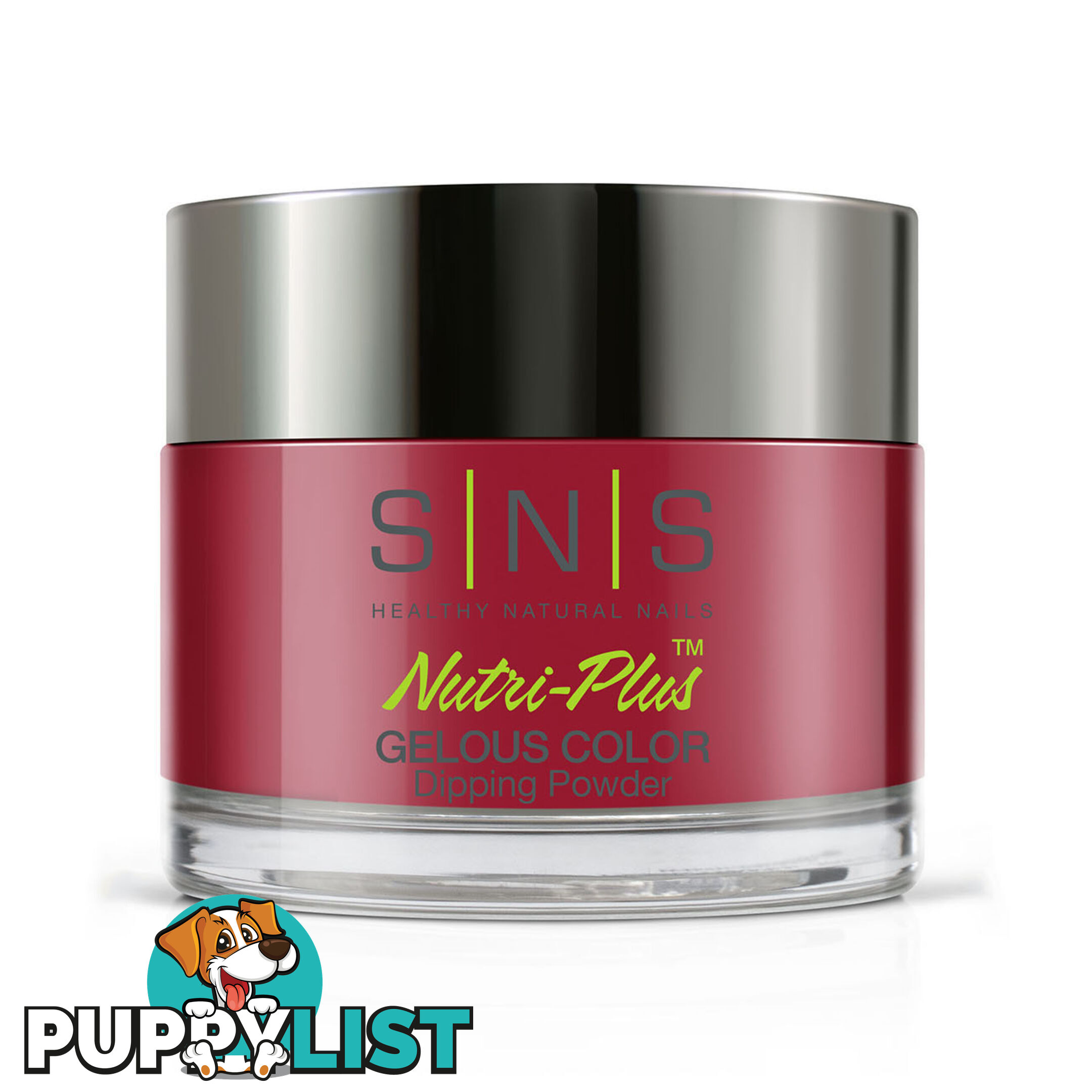 SNS #357 Gelous Dipping Powder 28g (1oz) Red Obsession - 635635722920