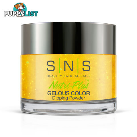 SNS SC13 Gelous Dipping Powder 28g (1oz) Yellow Sub - 635635724146