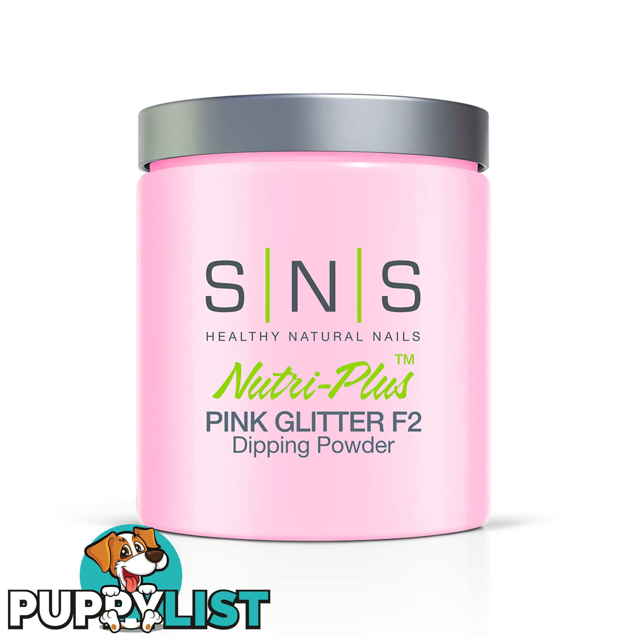 SNS Pink Glitter F2 (16oz) 448g - 635635735500