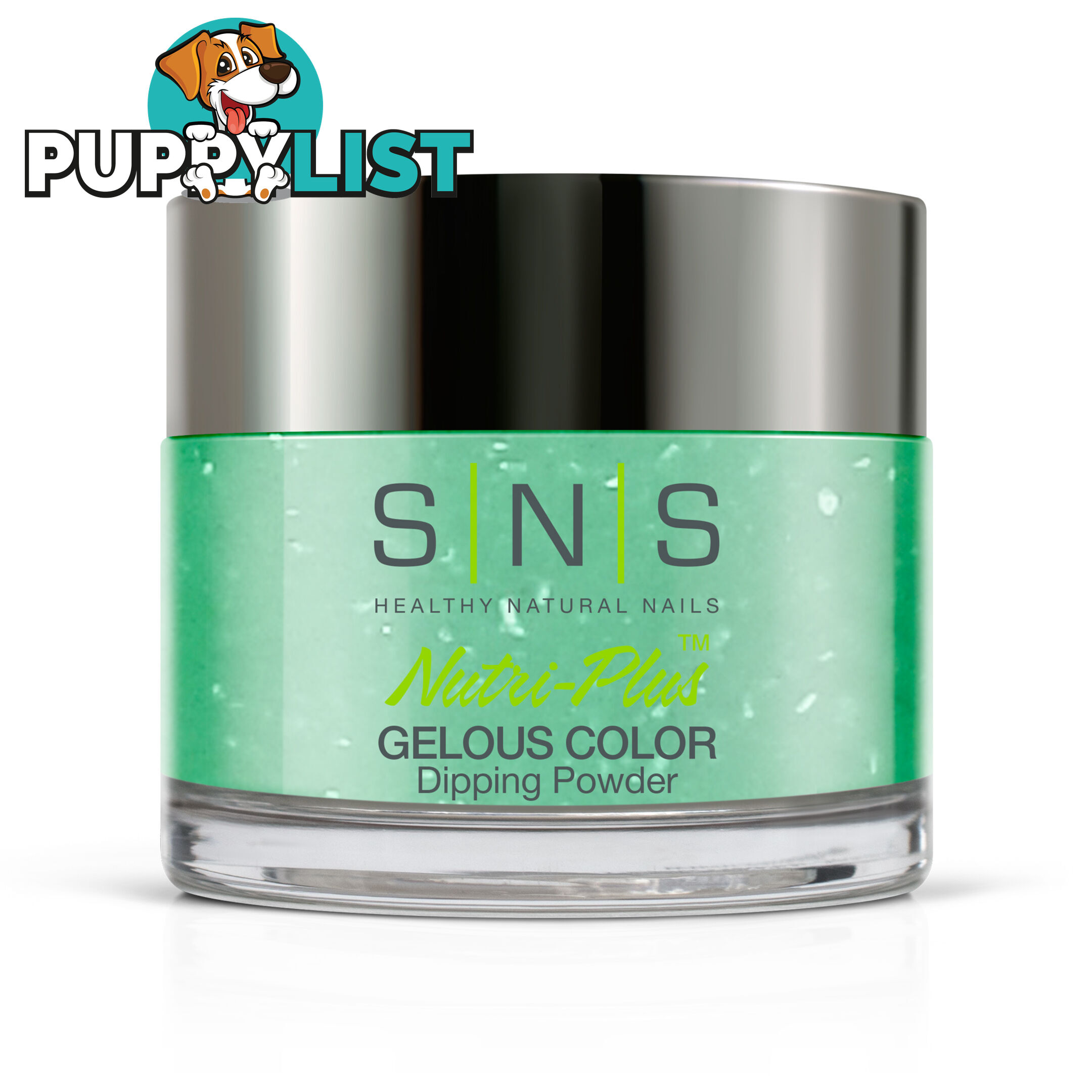 SNS BM25 Gelous Dipping Powder 28g (1oz) Jade Vine - 655302825044