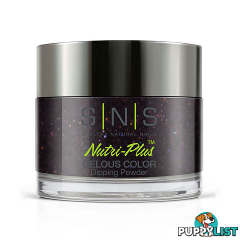 SNS BOS22 Gelous Dipping Powder 28g (1oz) Is That Black? - 635635730086