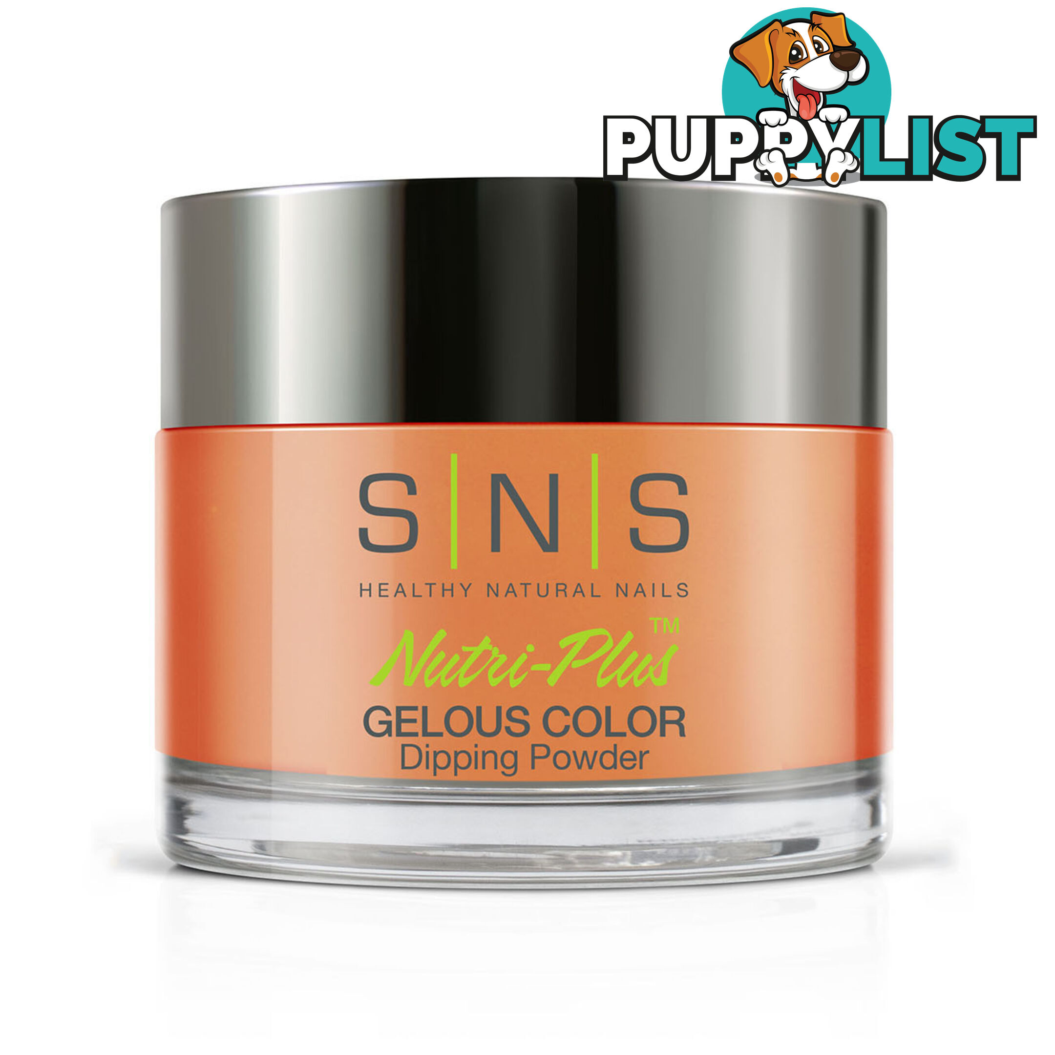 SNS #265 Gelous Dipping Powder 28g (1oz) Orange, Its Obvious - 635635722296