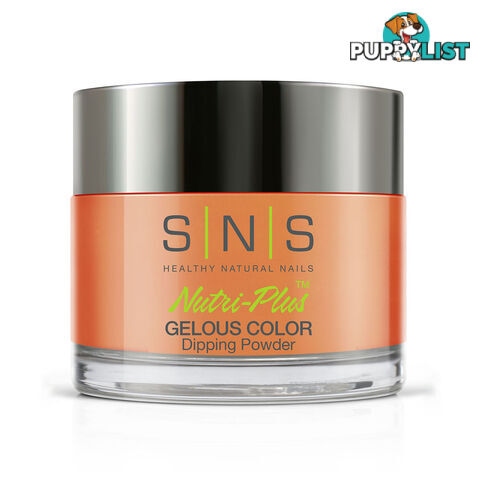 SNS #265 Gelous Dipping Powder 28g (1oz) Orange, Its Obvious - 635635722296