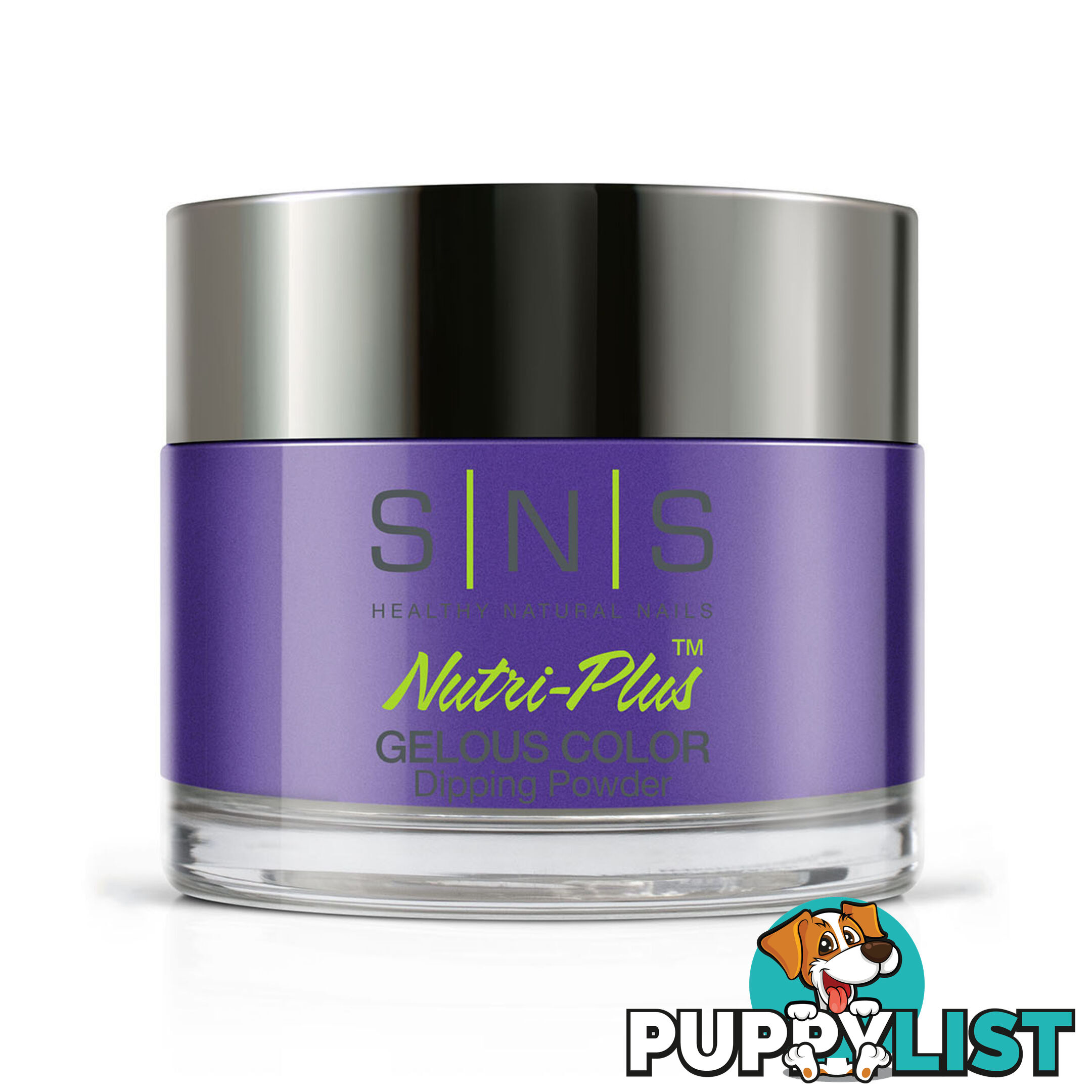 SNS #308 Gelous Dipping Powder 28g (1oz) Violet Flame - 635635722432