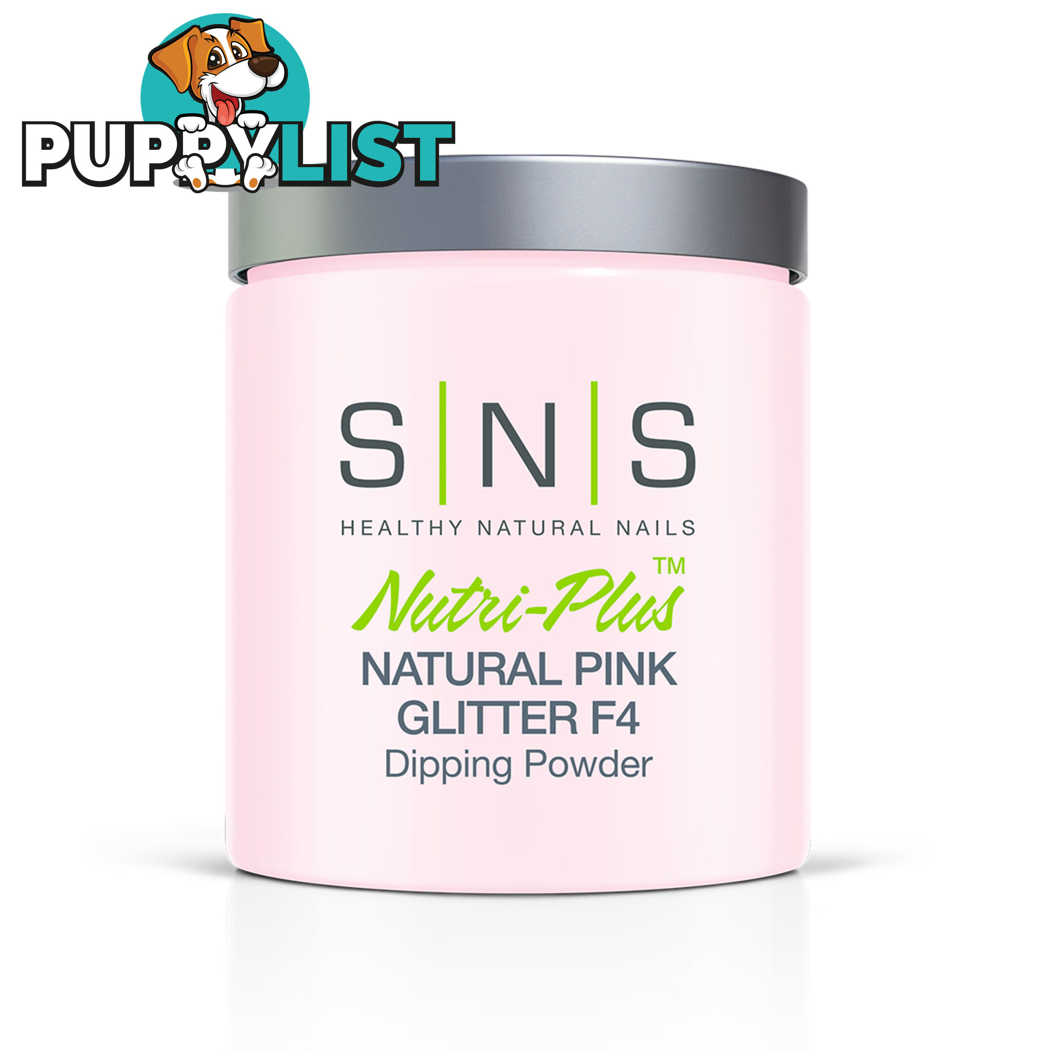 SNS Natural Pink Glitter F4 (16oz) 448g - 635635735524