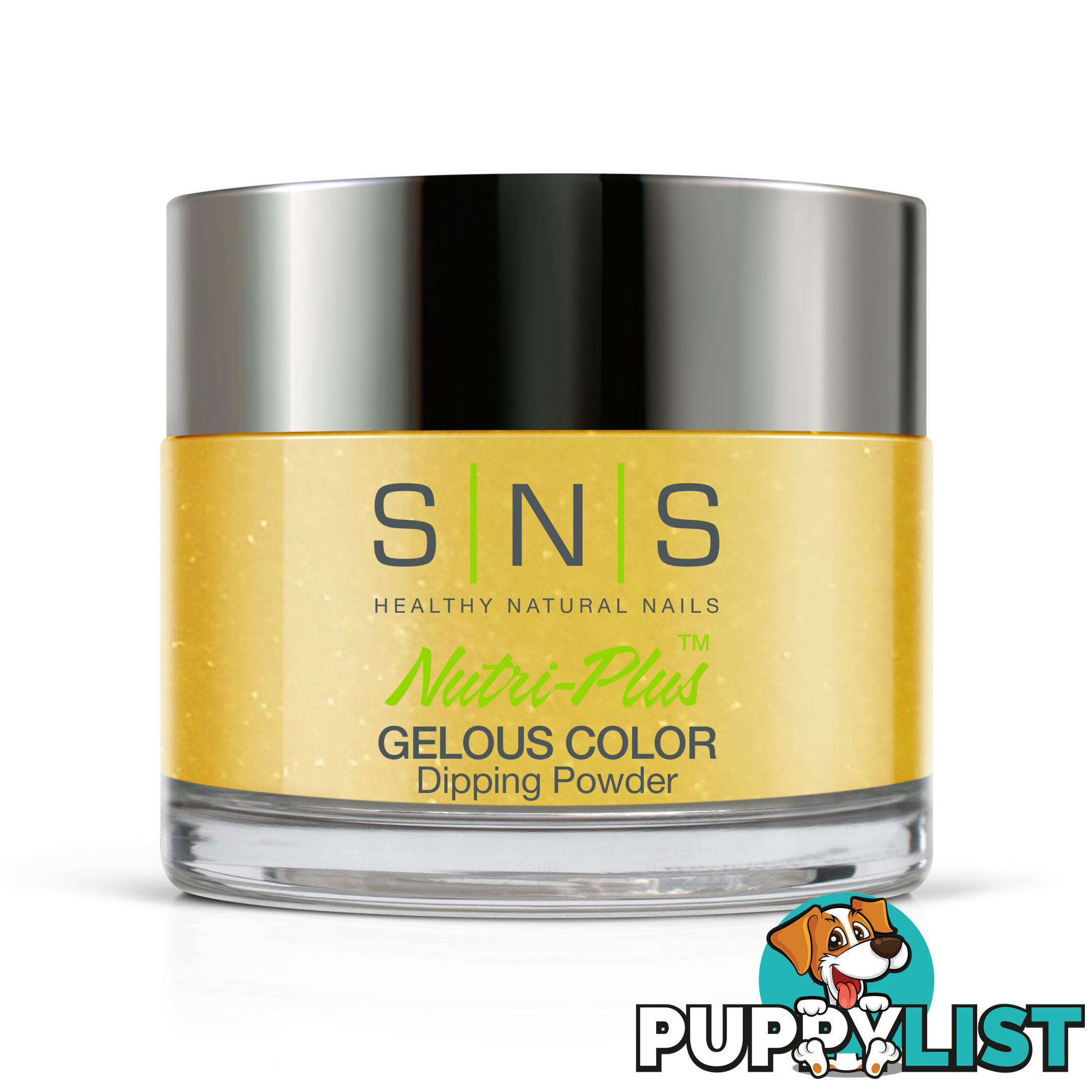 SNS BM09 Gelous Dipping Powder 28g (1oz) Dazzling Yellow Tulip - 655302824887