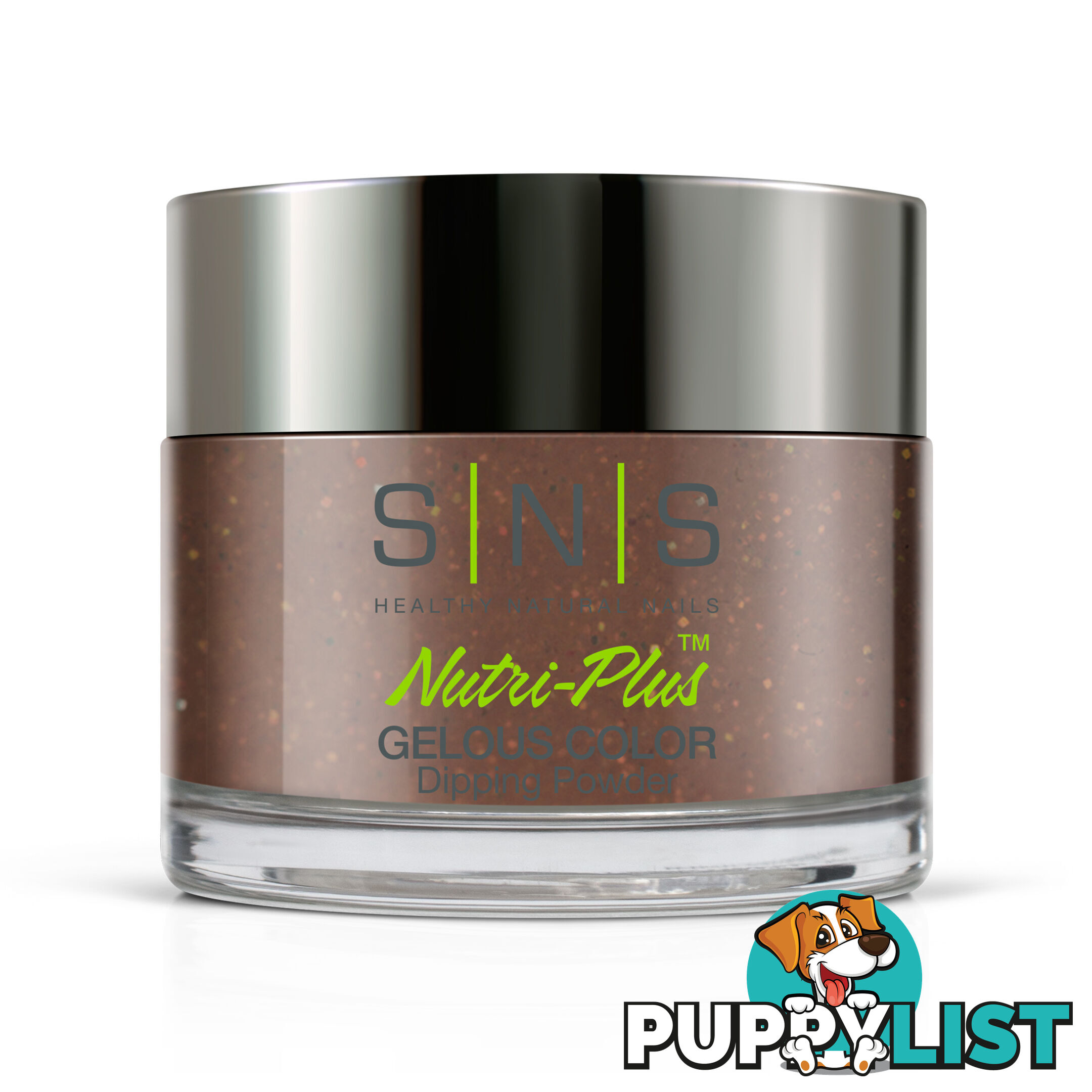 SNS IS13 Gelous Dipping Powder 28g (1oz) Chocolate Fountain - 655302824207