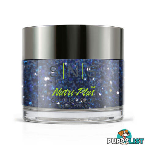 SNS #124 Gelous Dipping Powder 28g (1oz) Twilight Blue - 635635721176