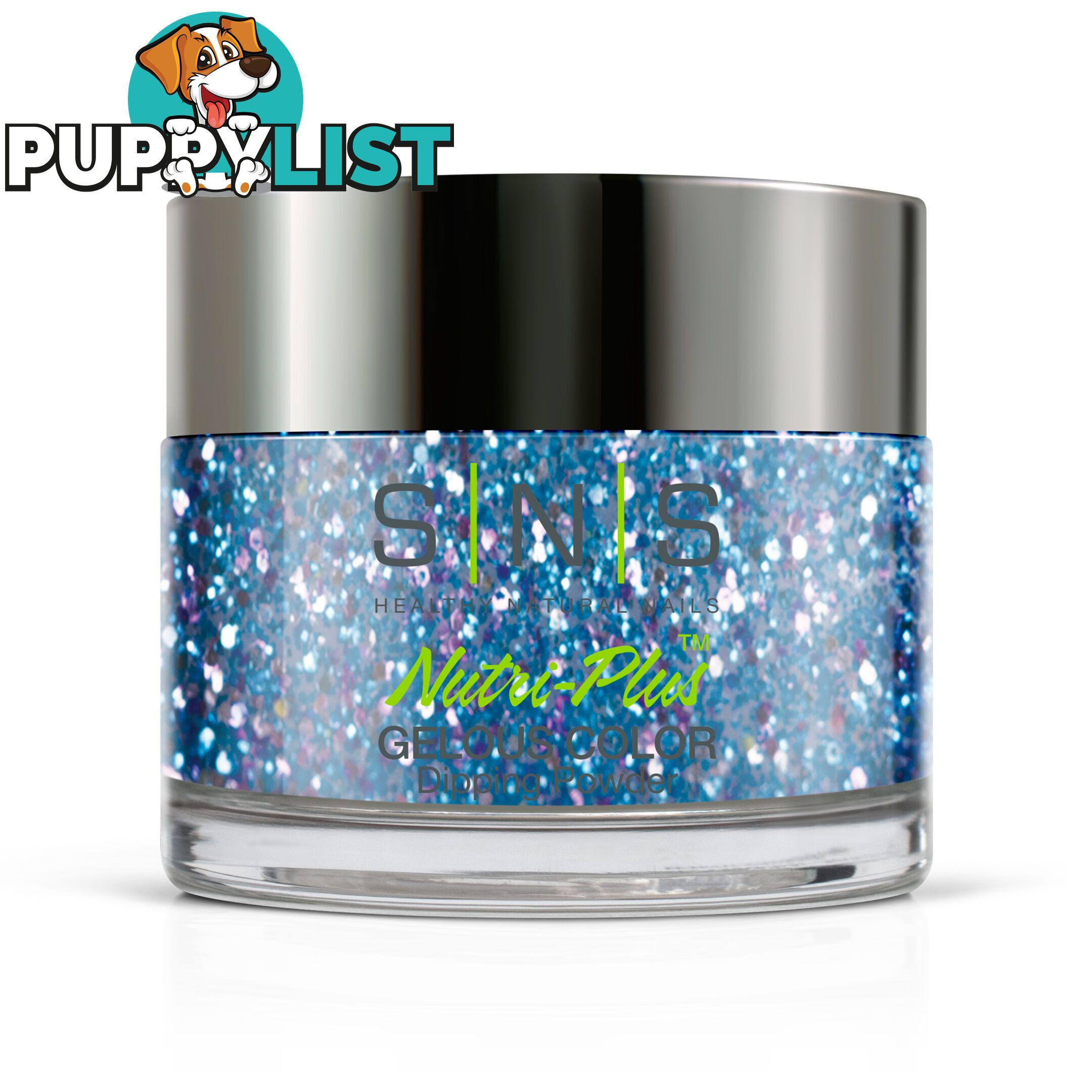 SNS #319 Gelous Dipping Powder 28g (1oz) 100,000 Stars - 635635722548