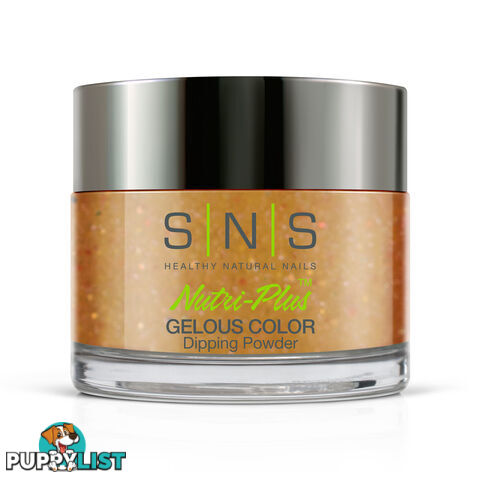 SNS #256 Gelous Dipping Powder 28g (1oz) Goldeneye - 635635722203