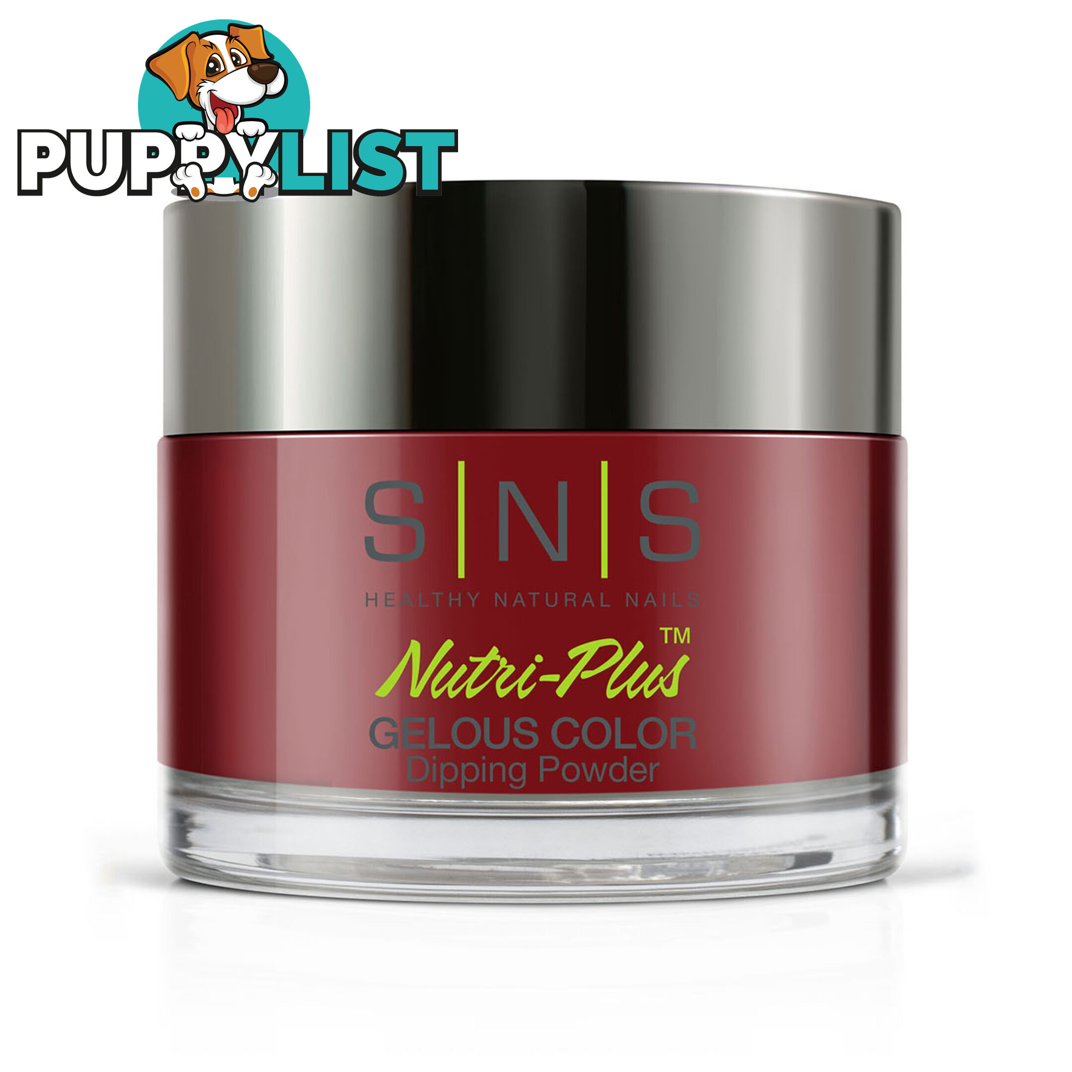 SNS #045 Gelous Dipping Powder 28g (1oz) Lava Inferno Red - 635635720537