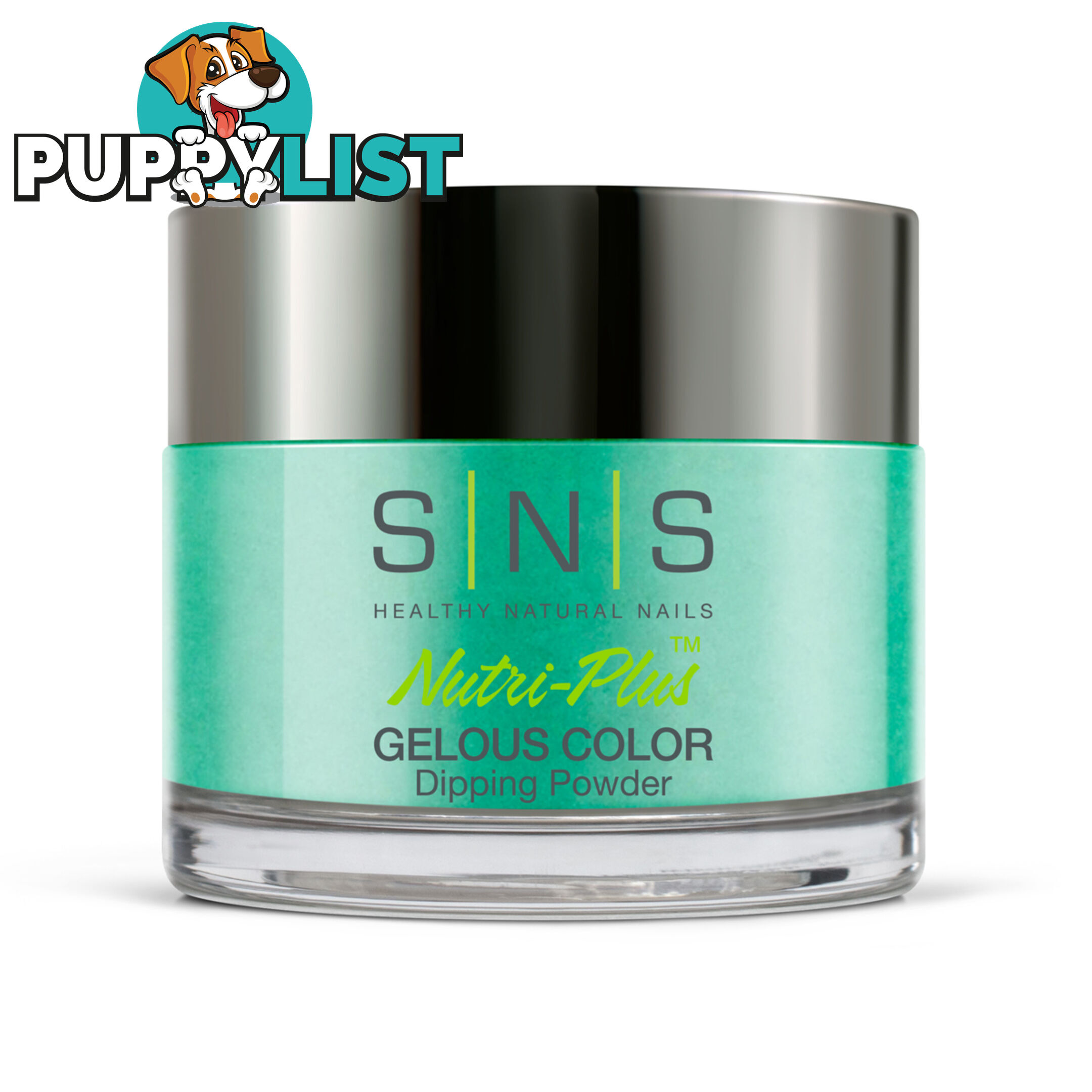 SNS HH27 Gelous Dipping Powder 43g (1.5oz) Blue Lagoon - 655302858479