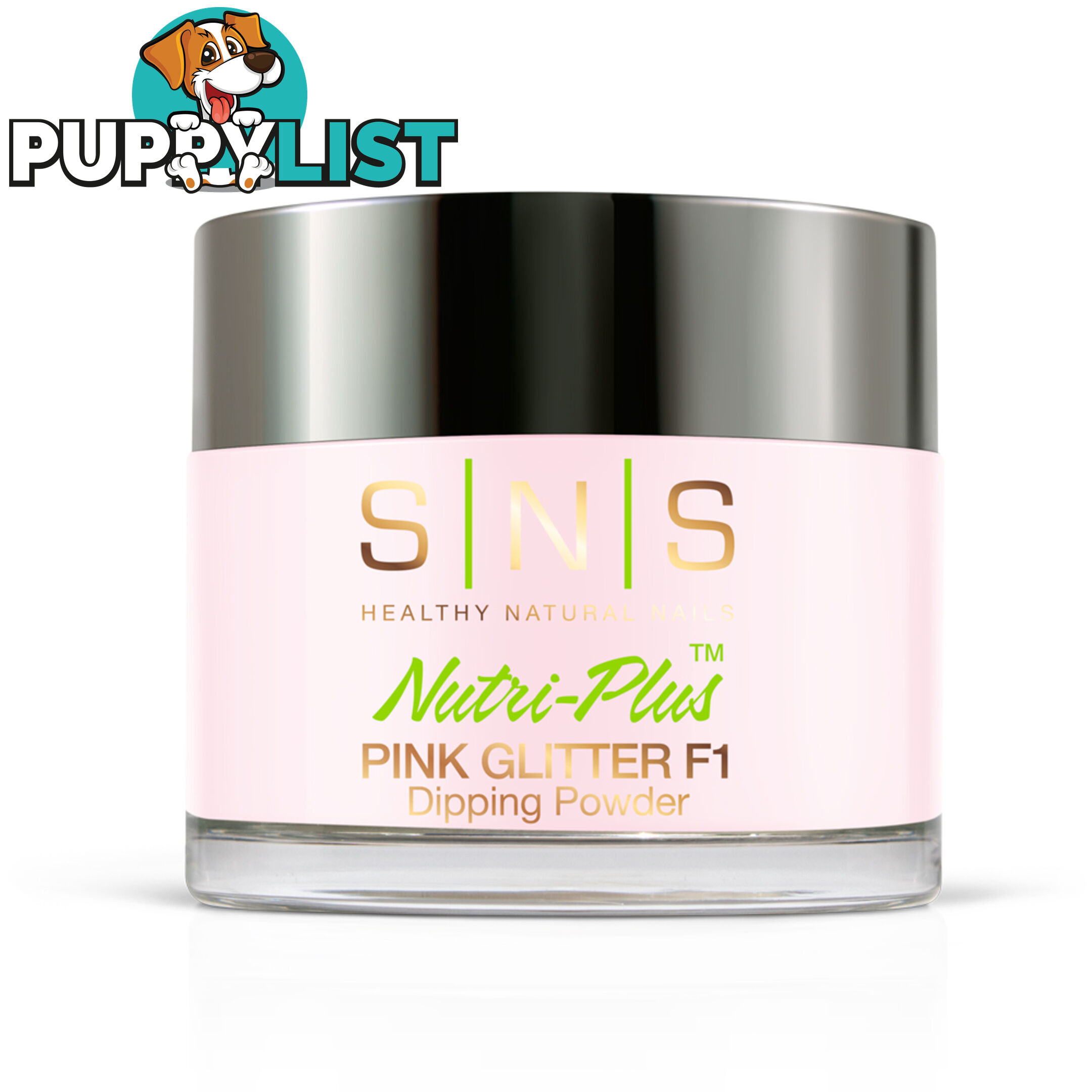 SNS Pink Glitter F1 (2oz) 56g - 635635735210