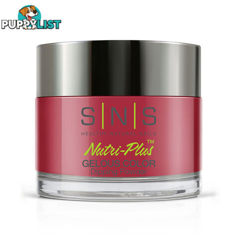 SNS BOS04 Gelous Dipping Powder 28g (1oz) Crimson Ribbon - 635635729905