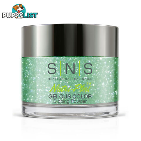 SNS SP16 Gelous Dipping Powder 28g (1oz) Green Screen - 635635734817