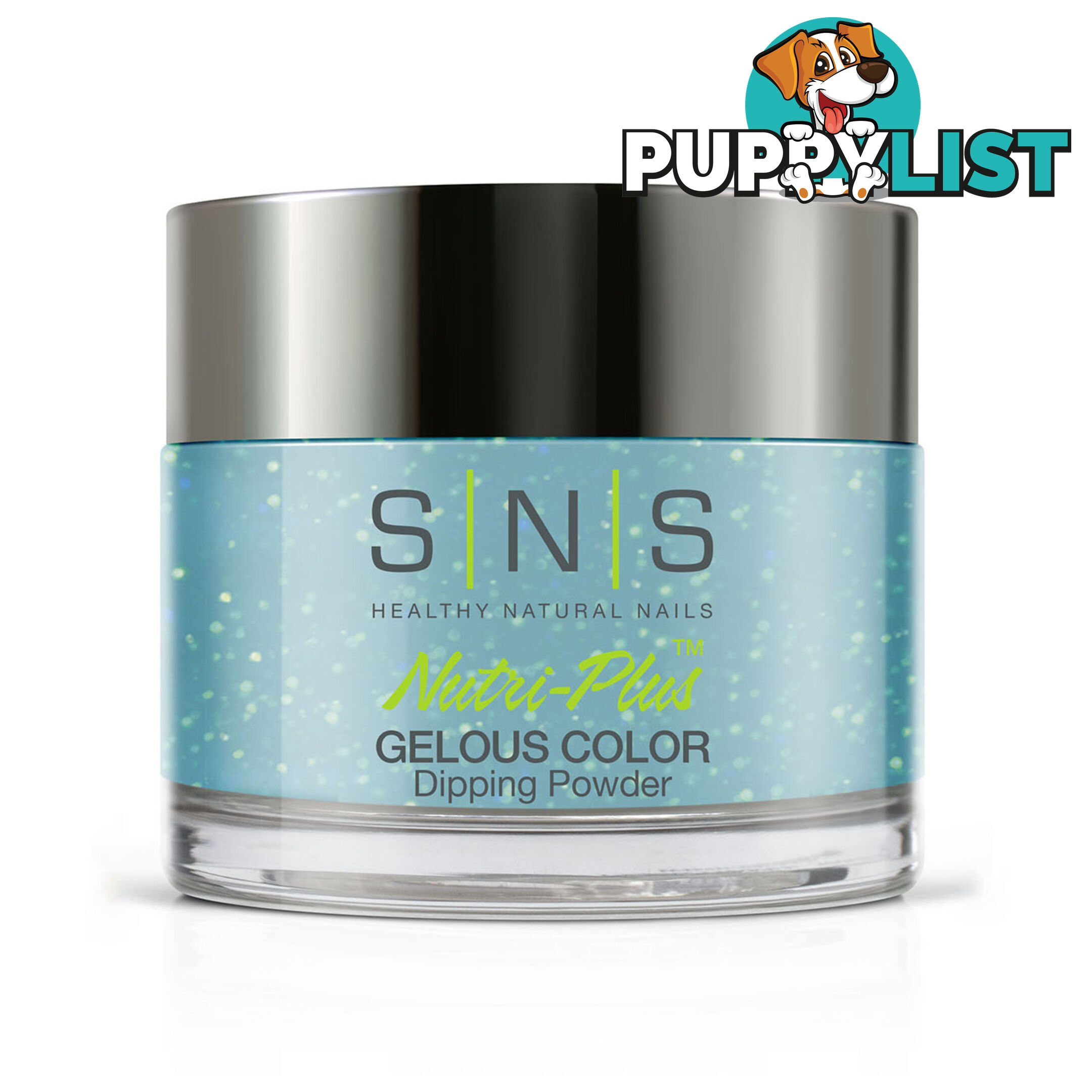 SNS EC03 Gelous Dipping Powder 28g (1oz) Hot Shot Blue - 635635724672