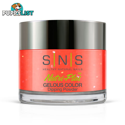 SNS GW01 Gelous Dipping Powder 28g (1oz) Orange Crush - 655302846582