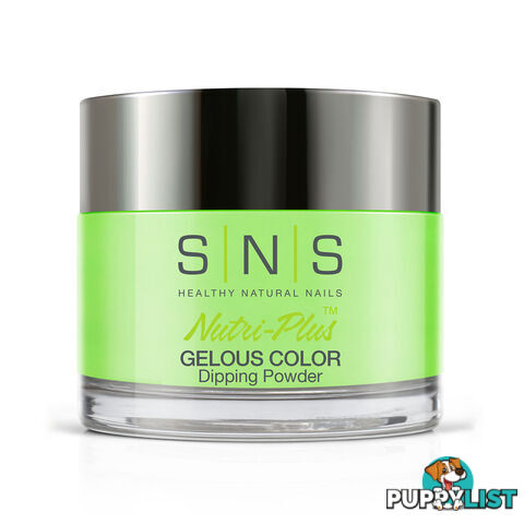 SNS #372 Gelous Dipping Powder 28g (1oz) Gorgeous Green - 635635735760