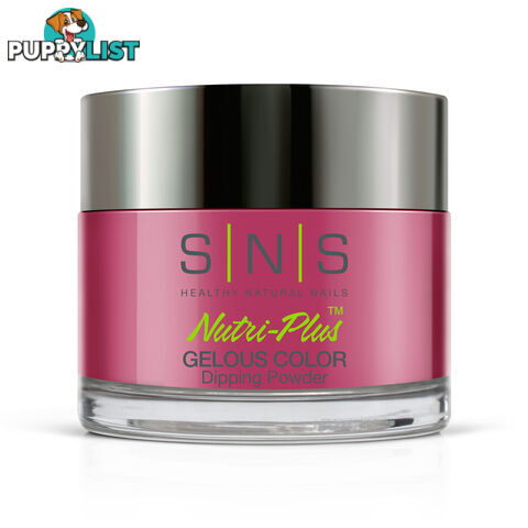 SNS IS08 Gelous Dipping Powder 28g (1oz) Raspberry Beret - 655302824153