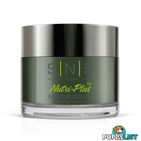 SNS HM33 Gelous Dipping Powder 43g (1.5oz) Emerald Guac - 655302845042