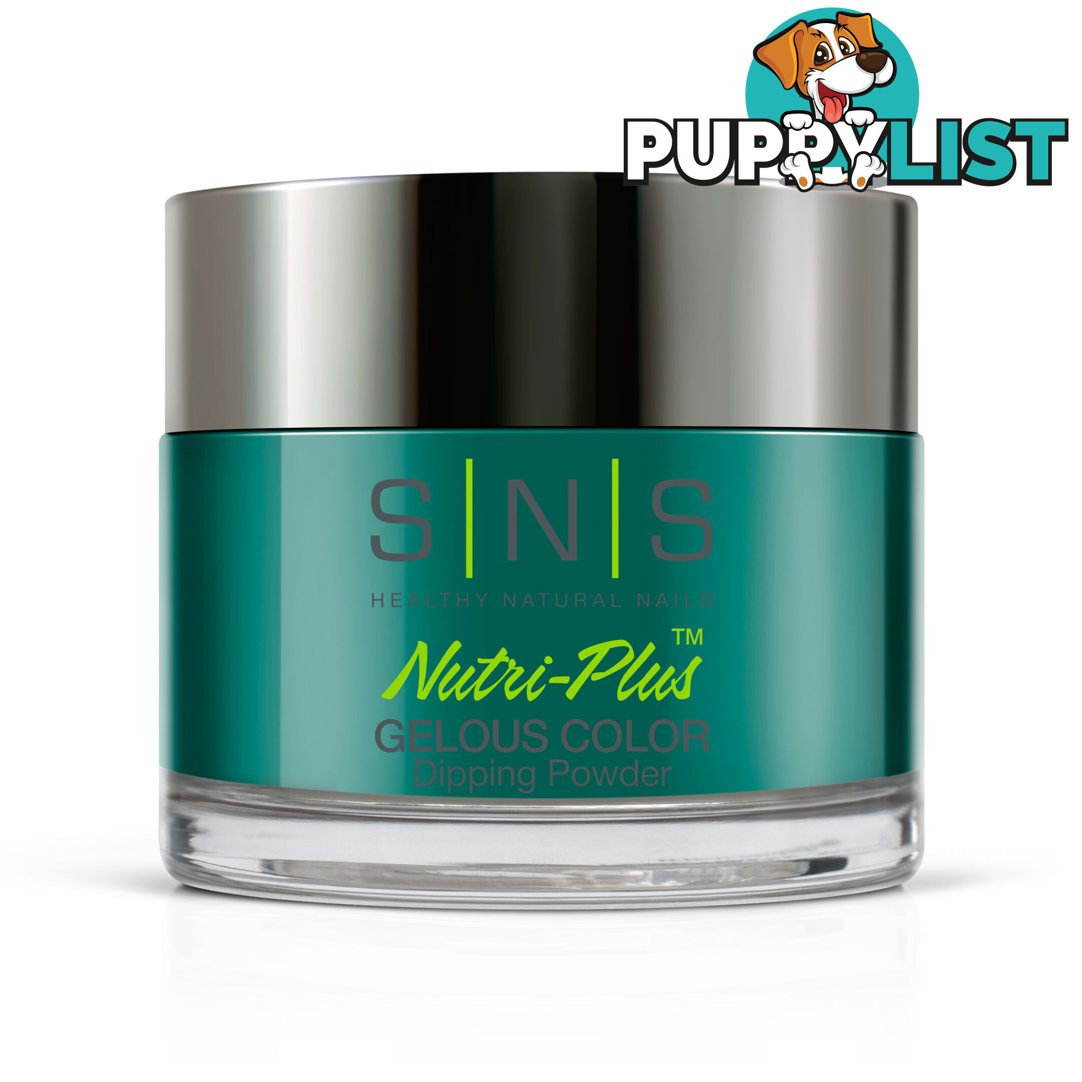 SNS #216 Gelous Dipping Powder 28g (1oz) Artemis Hunter Green - 635635721824