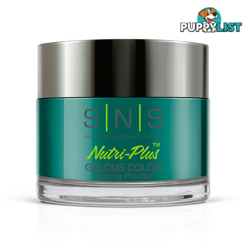 SNS #216 Gelous Dipping Powder 28g (1oz) Artemis Hunter Green - 635635721824