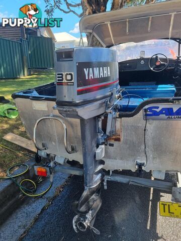 Aluminium Fishing / play Boat